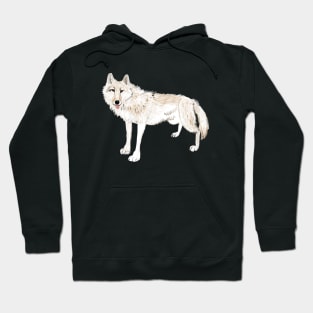 Hudson Bay White Wolf Hoodie